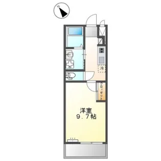 ハウス・グランリオ【107号室】の間取り