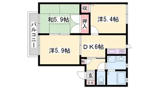 3DKの間取り画像