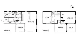 兵庫県姫路市継【一戸建】の間取り