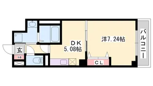 ヴィンチェロ【1階】の間取り