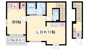 サウスエレガンス【2階】の間取り