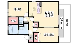 ノモス榮 B棟【2階】の間取り