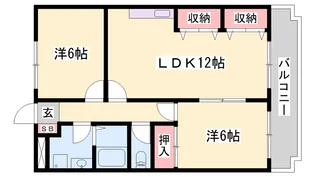 クラトンey【3階】の間取り