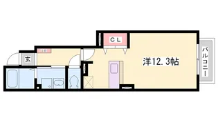 アンフィニ・S【1階】の間取り