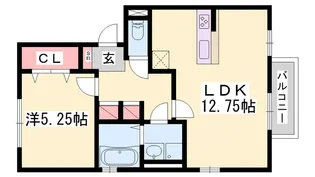 アイグリーン【1階】の間取り