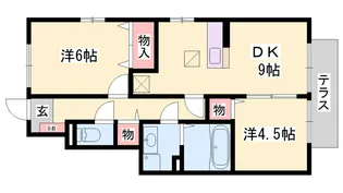 シエロ【1階】の間取り