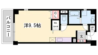 サクシード姫路駅南【4階】の間取り