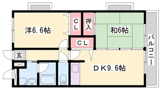ノーブル・ヴィレッジ【4階】の間取り