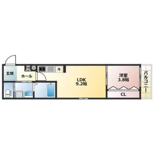 ALEGRIA姫路京口【3階】の間取り