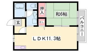 アルカンシェール【2階】の間取り