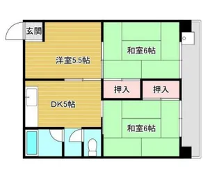 リノグランベル姫路【403号室】の間取り