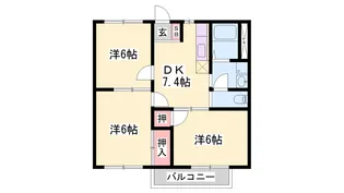 ドミール前田【2階】の間取り