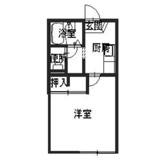 フレグランス汐見台【2階】の間取り