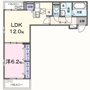 SunLit 三木【1階】の間取り
