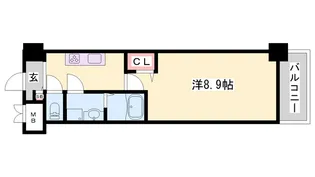 MISTRAL姫路駅前忍町Ⅴ【7階】の間取り