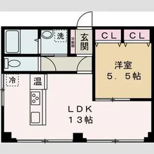 エイドビル福崎【302号室】の間取り