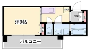 インタービレッジ青山二番館【208号室】の間取り