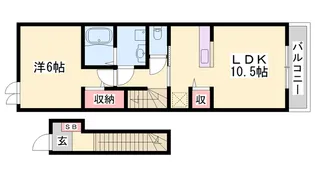 コート・ブリエ【2階】の間取り