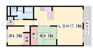 アクティブライフ【4階】の間取り