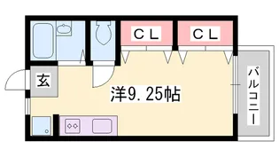 サンライフ21A棟【1階】の間取り