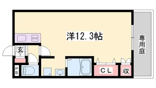 コーポエクセルⅡ【202号室】の間取り
