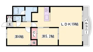 手柄アートスカイハイツ(ST)【8階】の間取り