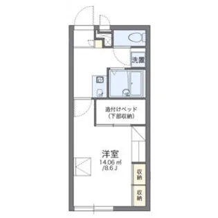 コンフォートたつのKANBE【2階】の間取り