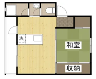 クレスト多可町【2-406号室】の間取り