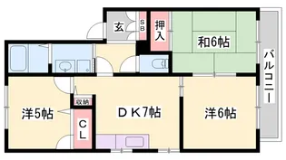 マウントパレス A棟【201号室】の間取り