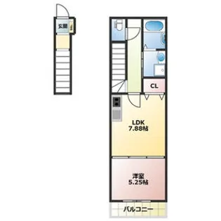 Avanti【2階】の間取り