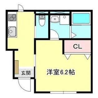 グッドハイム【1階】の間取り