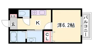 メゾン・ド・モンテアルバン【2階】の間取り