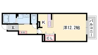 M.ブロッサムⅡ【1階】の間取り