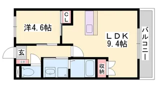 アメニティハイム【2階】の間取り