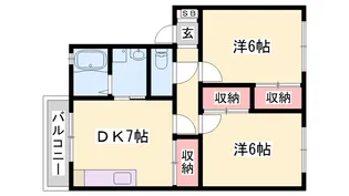 蒲田SOLSTAGE【1階】の間取り