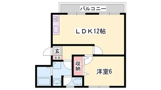 プチ・ボヌール【2階】の間取り