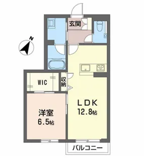 カーサグラス エステ【103号室】の間取り