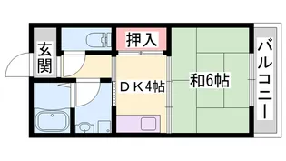 メゾン大半田【2階】の間取り