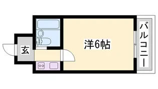 フロムウェスト篠原【3階】の間取り