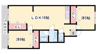 アネックス堂本【3階】の間取り