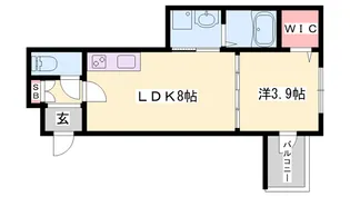 Habitasion京口【2階】の間取り