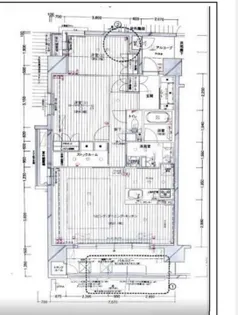 ネバーランド姫路駅前【1401号室】の間取り