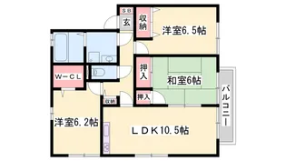 ファミール才【2階】の間取り