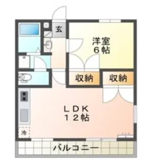 世奈弐番館【2階】の間取り
