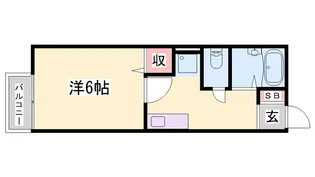 プレミールコートC【2階】の間取り