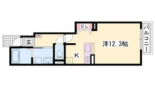 ロイヤル・ガーデン【1階】の間取り