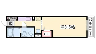 アクロポリスⅤ【1階】の間取り