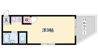 メゾン京口【201号室】の間取り