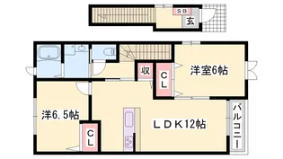 アメニティⅡ【2階】の間取り