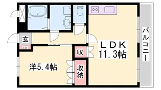 サンフィット【2階】の間取り